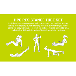 Trnings-elastikker - St af 5