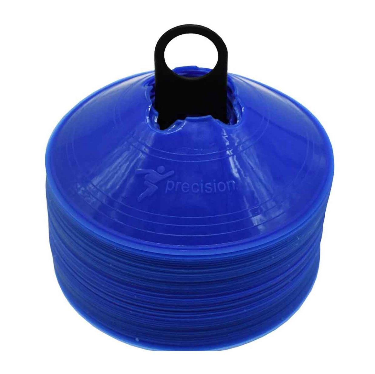 Precision Ensfarvet Træningskegler 50 stk. Kegler