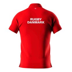 Rugby Danmark Poloshirt Herre