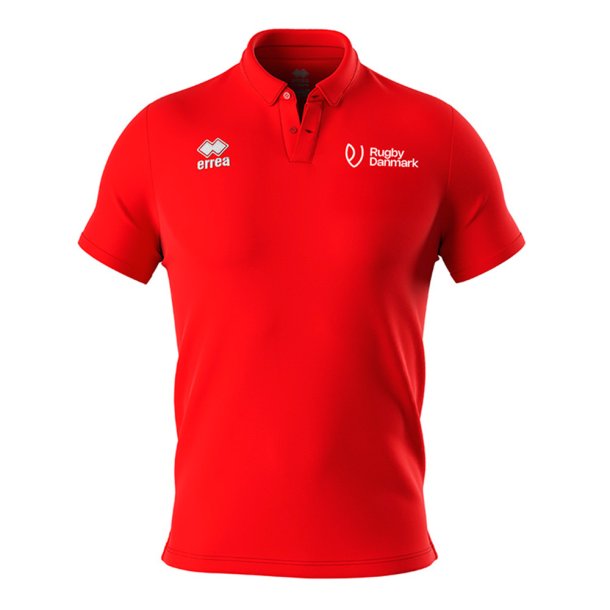 Rugby Danmark Poloshirt Herre