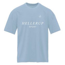 lysebl� t-shirt Hellerup Sport
