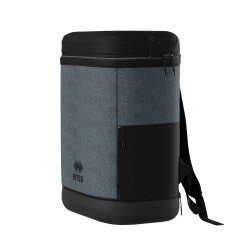 Vandafvisende mrkegr Erre Blumm rygsk med smart rumopdeling og moderne design.