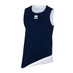 Vendbar Basketball Tr�je Navy/Hvid | Erre� Chicago