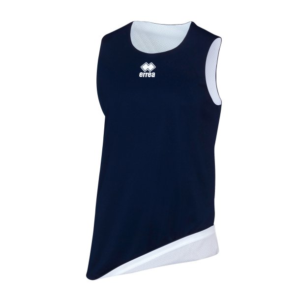 Vendbar Basketball Tr�je Navy/Hvid | Erre� Chicago