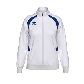 Erre� Alice tr�ningsjakke til damer set forfra med feminint snit, gennemg�ende lynl�s og raglan�rmer i ELASTIC TRICOT, OEKO-TEX�, teamwear