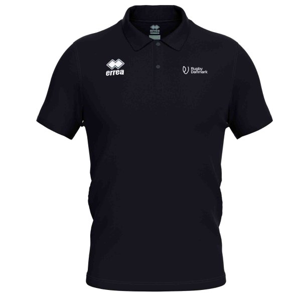 Rugby Danmark Poloshirt Sort