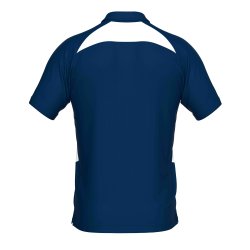 Errea Poloshirt | M�rkebl�/hvid