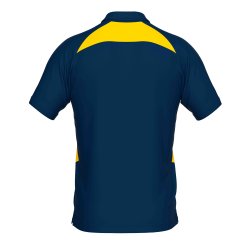 Errea Poloshirt | M�rkebl�/gul