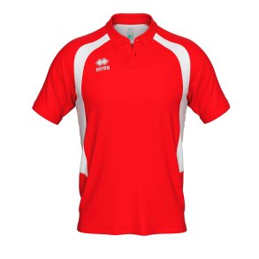 Errea Poloshirt | R�d/hvid