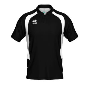 Errea Poloshirt | Sort/hvid