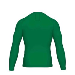 Langrmet funktionelt sportsundertj i grn