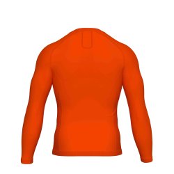 Langrmet funktionelt sportsundertj i orange