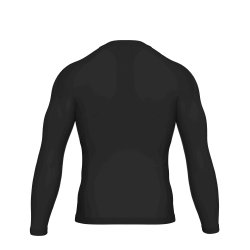 Langrmet funktionelt sportsundertj i sort