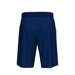 m�rkebl� fritidsshorts med lommer