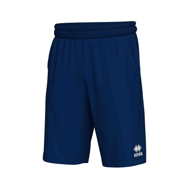 m�rkebl� fritidsshorts med lommer