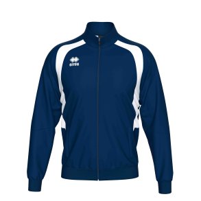 Errea Tr�ningsjakke | M�rkebl�/hvid