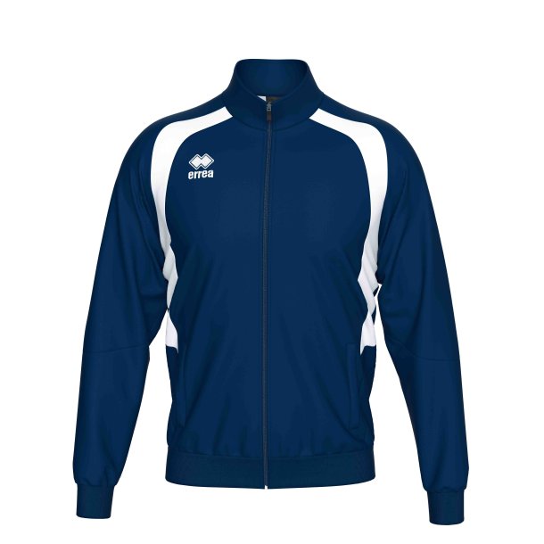 Errea Tr�ningsjakke | M�rkebl�/hvid
