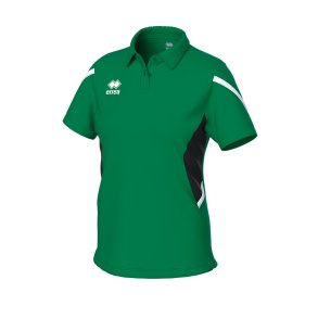 Errea Polo Dame | Grn/Sort/Hvid