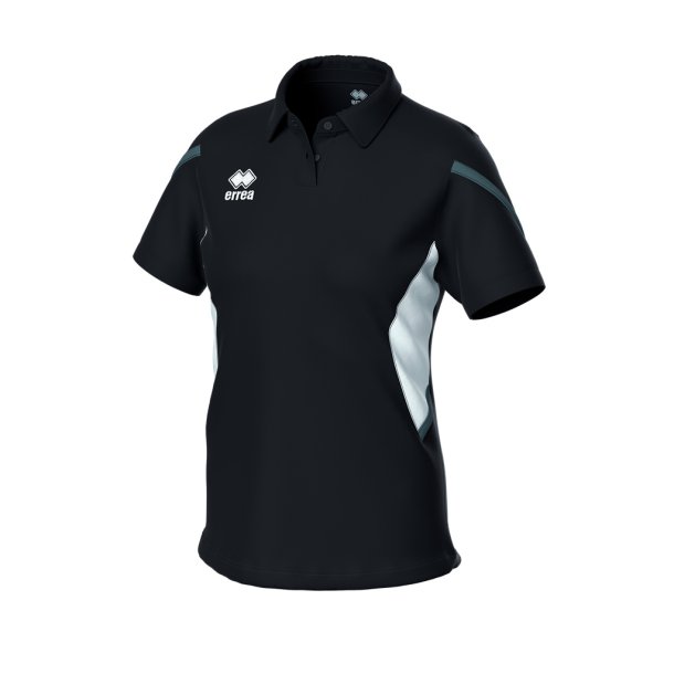 Errea Polo Dame | Sort/Hvid/Gr