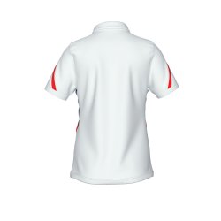 Errea Polo Dame | Hvid/Navy/Rd