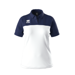 Errea Poloshirt Dame I Hvid/Mrkebl