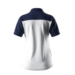Errea Poloshirt Dame I Hvid/Mrkebl