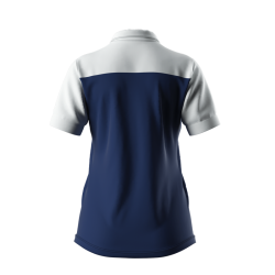 Errea Poloshirt Dame I Mrkebl/Hvid