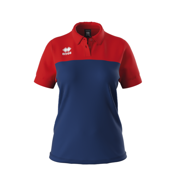 Errea Poloshirt Dame I Mrkebl/Rd