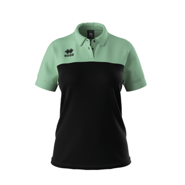 Errea Poloshirt Dame I Sort/Aftereight
