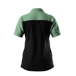 Errea Poloshirt Dame I Sort/Aftereight
