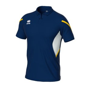 Errea Herre Poloshirt | Navy/Hvid/Gul