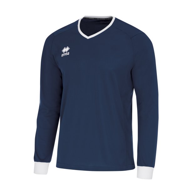 Errea | Lennox Langrmet Spillertrje - Navy/Hvid