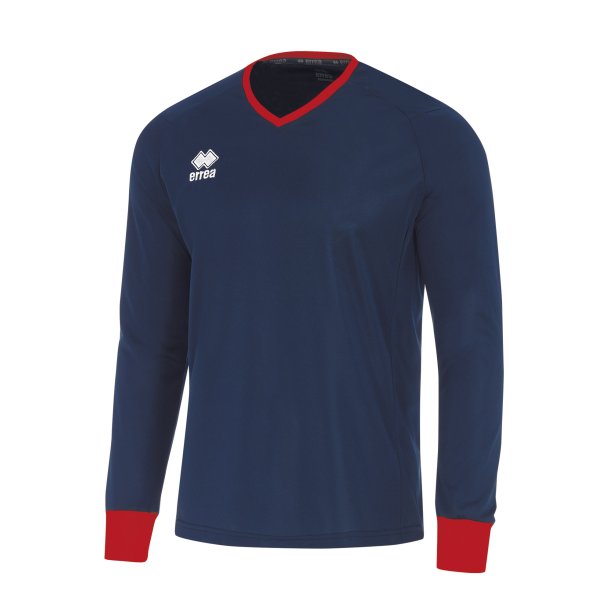 Errea | Lennox Langrmet Spillertrje - Navy/Rd