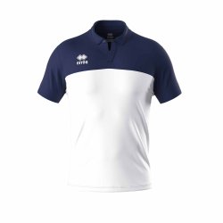 Errea Poloshirt | Hvid/Mrkebl