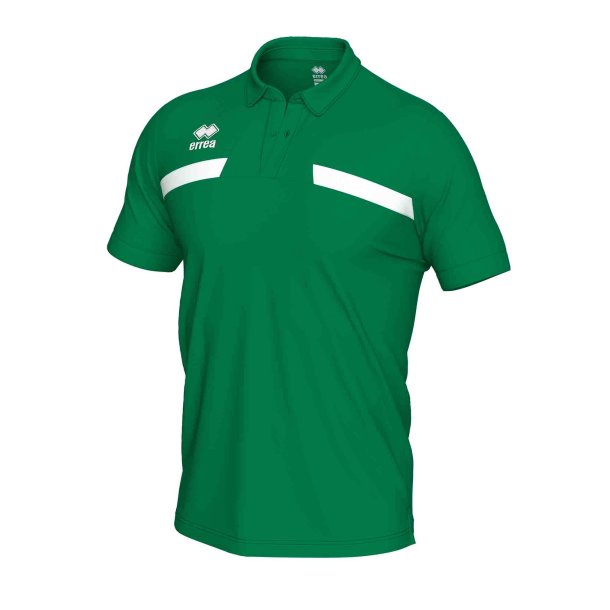 Errea Poloshirt | Grn-Hvid