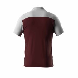 Errea Poloshirt | Maroon/Hvid