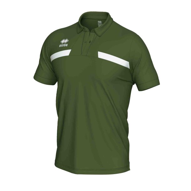 Errea Poloshirt | Armygrn-Hvid