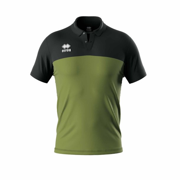 Errea Poloshirt | Militrgrn/Sort