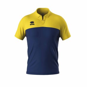 Errea Poloshirt | Mrkebl/Gul