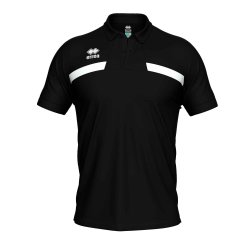 Errea Poloshirt | Sort-Hvid