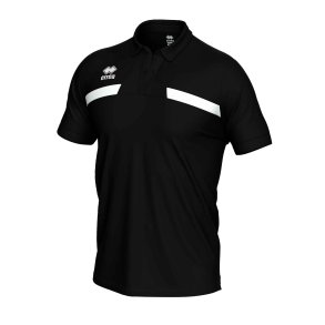 Errea Poloshirt | Sort-Hvid