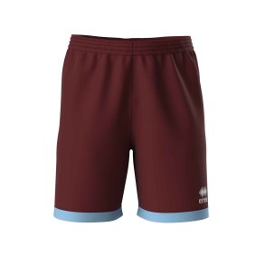 Errea Spillershorts | Maroon/Lysebl