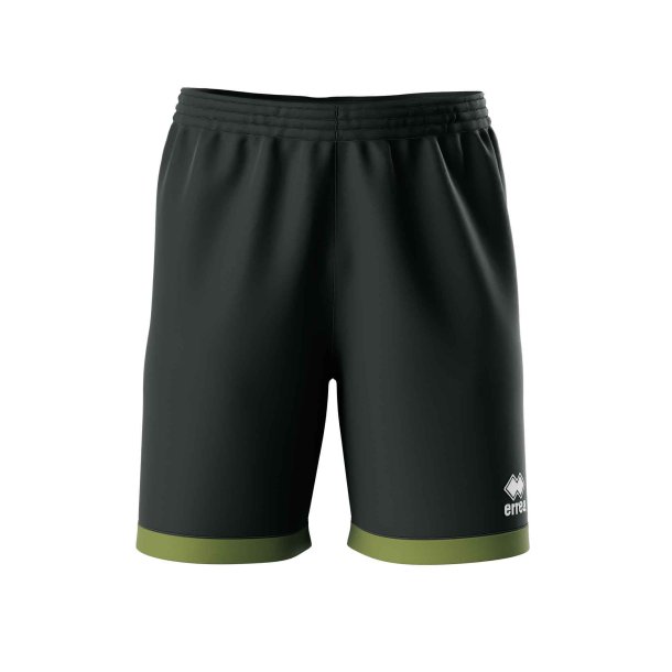 Errea Spillershorts | Sort/Armygrn