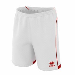 Errea Spillershorts | Hvid-Rd
