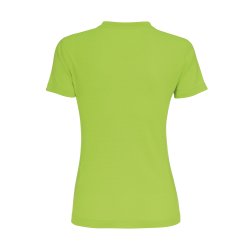 Marion dame trnings t-shirt fra Erre i grn fluo, let, ndbar og synlig