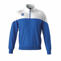 Trningsjakke bl/hvid