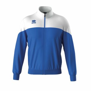 Trningsjakke bl/hvid