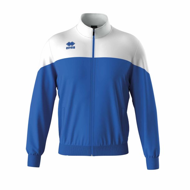 Trningsjakke bl/hvid