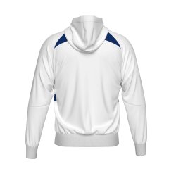 Aris unisex tr�ningsjakke med h�tte set forfra med gennemg�ende lynl�s, raglan�rmer og sporty pasform i OEKO-TEX�-certificerede materialer.