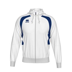 Aris unisex tr�ningsjakke med h�tte set forfra med gennemg�ende lynl�s, raglan�rmer og sporty pasform i OEKO-TEX�-certificerede materialer.